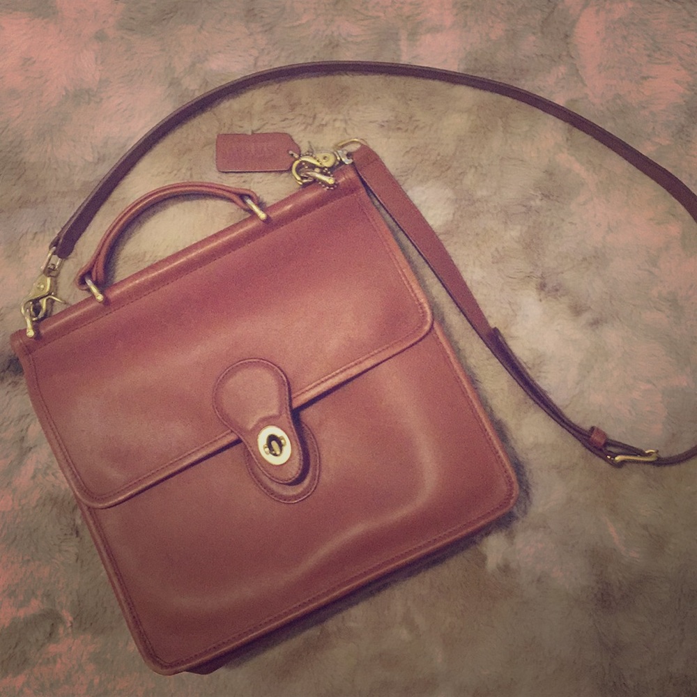 Coach Willis Crossbody Bag in British Tan